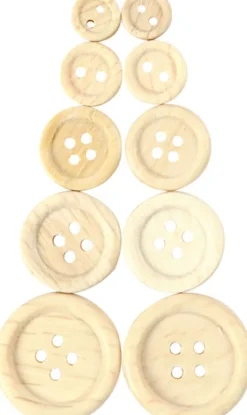 Træknapper - Ø 8+11+15+18+23 MM - 440 Stk