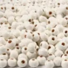 Træperler - Ø 5 MM - Hulstr. 1,5 MM - Hvid - 6 G - 150 Stk