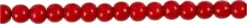 Træperler - Ø 5 MM - Hulstr. 1,5 MM - Rød - 6 G - 150 Stk