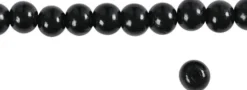 Træperler - Ø 10 MM - Hulstr. 3 MM - Sort - 20 G
