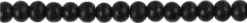 Træperler - Ø 5 MM - Hulstr. 1,5 MM - Sort - 6 G - 150 Stk
