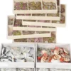 Træstickers - H 40-50 MM - B 15-45 MM - Indhold Kan Variere - 600 Stk