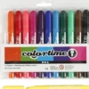Tuscher - Stregtykkelse: 5 MM - Standardfarver - 12Stk. - Colortime