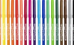 Tusser - Vandbaserede - Tykkelse 2 MM - Flere Farver - 18 Stk