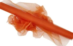 Tyl På Rulle - B 50 CM - Orange - 5 M