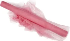 Tyl På Rulle - B 50 CM - Rosa - 5 M