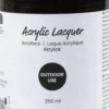 Udendørs Akryllak - Blank - Vandafvisende - 250 ML