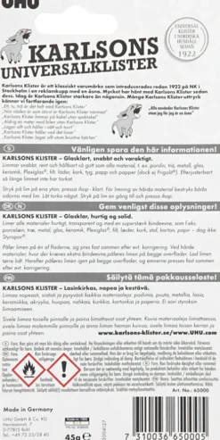Uhu Karlsons Klister - 45 G