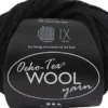 Uldgarn - L 50 M - Pind 8-9 - Sort - 50 G
