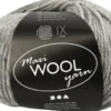 Uldgarn - Maxi Wool - L 125 M - Grå Melange - 100 G