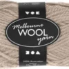 Uldgarn - Melbourne Wool - L 92 M - Beige - 50 G