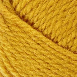 Uldgarn - Melbourne Wool - L 92 M - Mørk Gul - 50 G