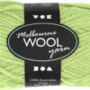 Uldgarn - Melbourne Wool - L 92 M - Neon Grøn - 50 G