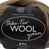 Uldgarn - Oeko Tex - L 50 M - Lys Brun - 50 G