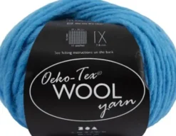Uldgarn - Oeko Tex - L 50 M - Turkis - 50 G