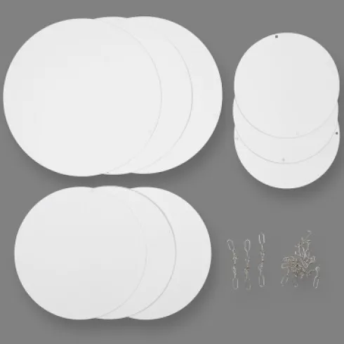 Uro - Ø 12+15+18 CM - 300 G - 4 Sæt