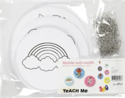 Uro Med Motiv - Ø 12+15+18 CM - 300 G - Hvid - 20 Sæt
