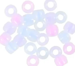 Uv-Perler - L 6 MM - Ø 8 MM - Hulstr. 4 MM - Assorterede Farver - 700Ml - 320 G