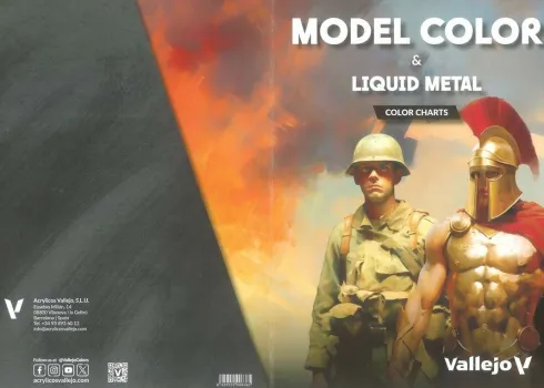 Vallejo - Color Charts - Model Color & Liquid Metal 2024 - Cc329