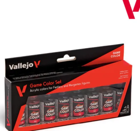 Vallejo - Game Ink Blæk Sæt - 8X17 ML