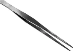 Vallejo - Hobby Pincet Med Lige Spids - Rustfrit Stål - T12008
