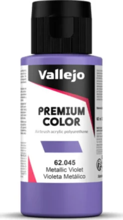 Vallejo - Premium Airbrush Maling - Metallic Violet 60 ML