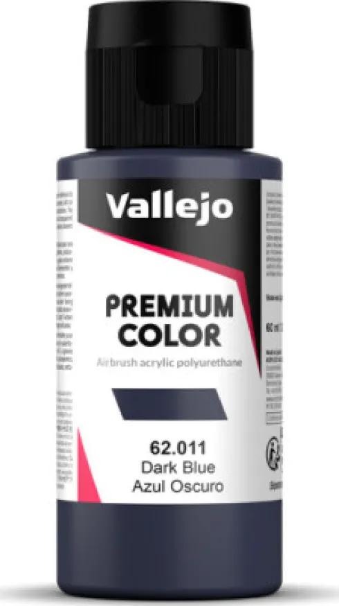 Vallejo - Premium Airbrush Maling - Mørkeblå 60 ML