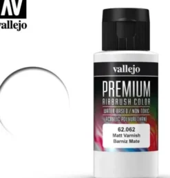 Vallejo - Premium Airbrush Matt Varnish 60 ML - Mat Lak