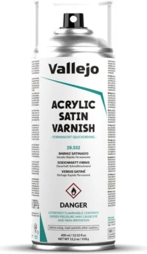 Vallejo - Satin Varnish - Satin Lak 400 ML