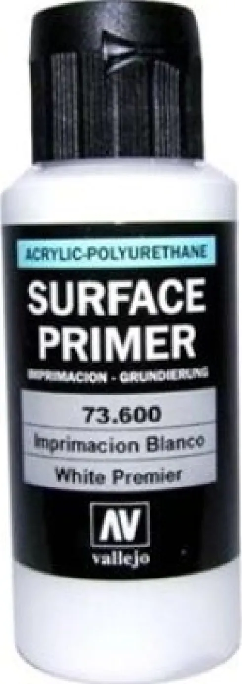 Vallejo - Surface Primer - White Premier 60 ML