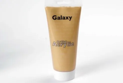 Vandbaseret Akrylmaling - 200 ML - Guld - Galaxy Acrylic