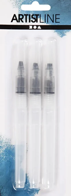 Vandpensler - Str. S + M + L - 10 ML - 3 Stk