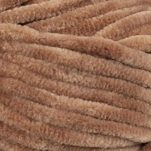 Velourgarn - L 105 M - Pind 5-6 - Beige - 100 G
