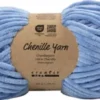 Velourgarn - L 105 M - Pind 5-6 - Denim Blå - 100 G