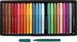 Visa Color Tusch - Tykkelse 3 MM - Assorterede Farver - 24 Stk