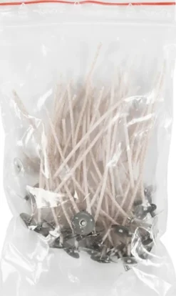Vokset Væge - L 10 CM - Tykkelse 2 MM - 50 Stk