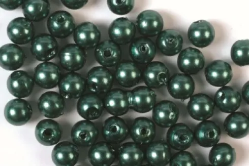 Voksperler - Grøn - 5 MM - 500 G
