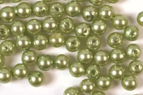 Voksperler - Lime - 8 MM - 500 G