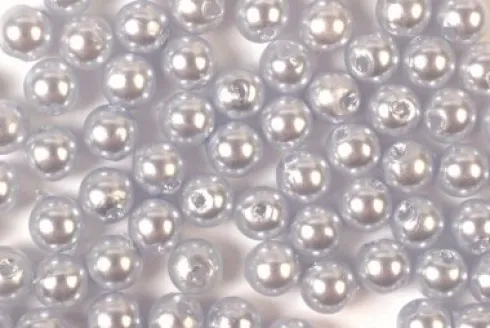 Voksperler - Lyseblå - 5 MM - 500 G