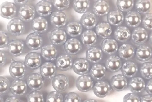 Voksperler - Lyseblå - 4 MM - 500 G