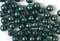 Voksperler - 3 MM - 25 G - Grøn