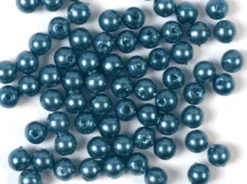 Voksperler - 3 MM - 25 G - L.Blå