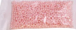 Voksperler - 4 MM - 30 G - L.Rød