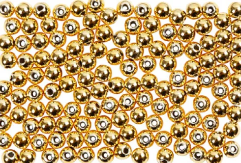 Voksperler - Ø 2,7 MM - Hulstr. 0,7 MM - Guld - 150 Stk