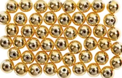 Voksperler - Ø 5 MM - Hulstr. 0,7 MM - Guld - 100 Stk