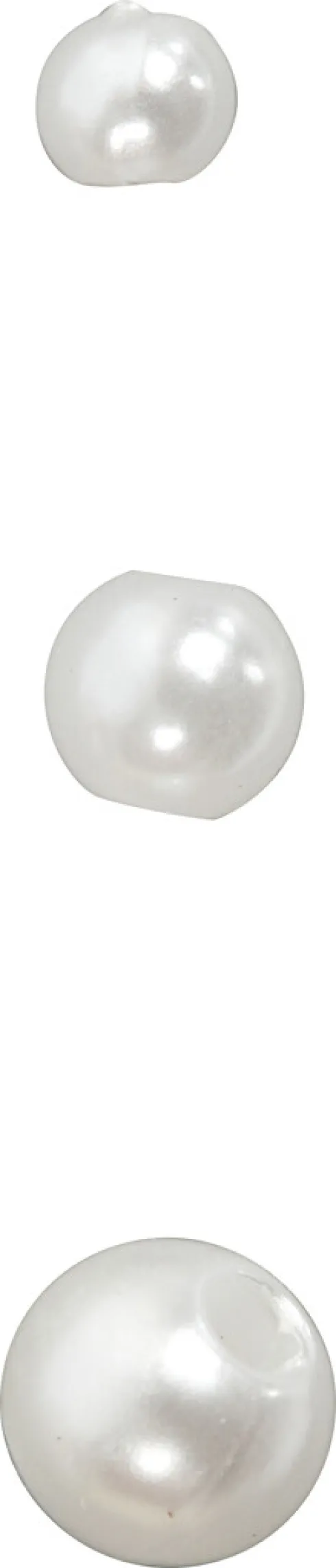 Voksperler - Ø 5 MM - Hulstr. 0,7 MM - Perlemor - 100 Stk