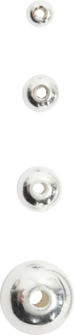 Voksperler - Ø 3 MM - Hulstr. 0,7 MM - Sølv - 150 Stk