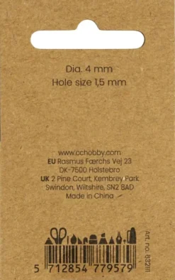 Voksperler - 4 MM - 1,5 MM - Perlemor - 210Stk