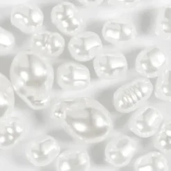 Voksperler - Oval - Ø 6-14 MM - Hulstr. 1,3-1,5 MM - 30Stk