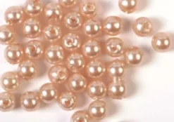 Voksperler - Sand - 4 MM - 500 G